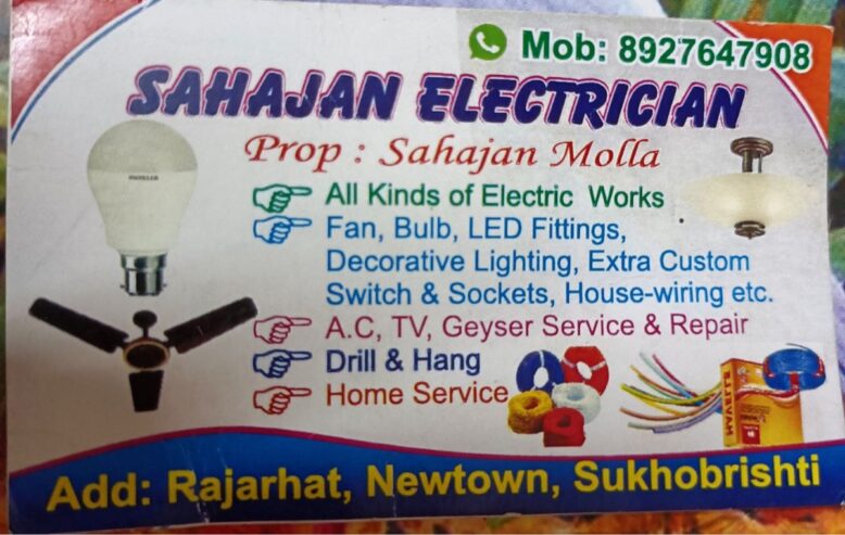 Sahajan Electrician
