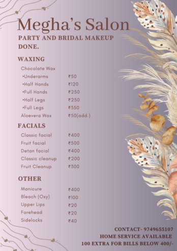 Megha Ladies Salon