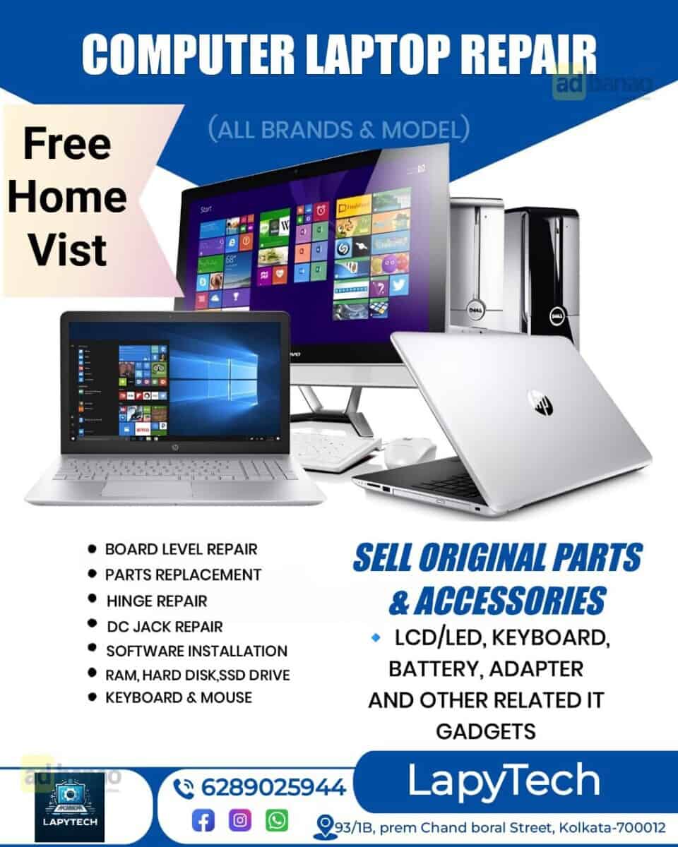 Laptop repairing and service