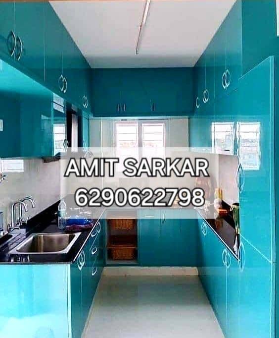 U.p.v.c kitchen cabinet