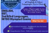 Home Tuition , English and others