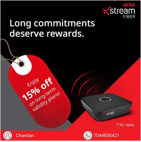 AIRTEL Best internet provider at shapoorji, uniworld, Rosedale, Newtown.