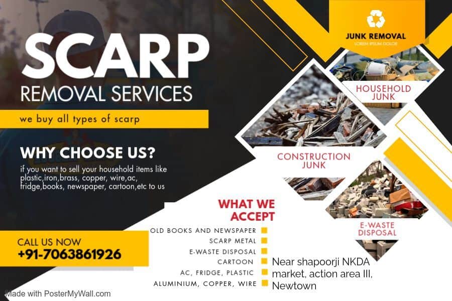 If you want to sell scarp item then call us