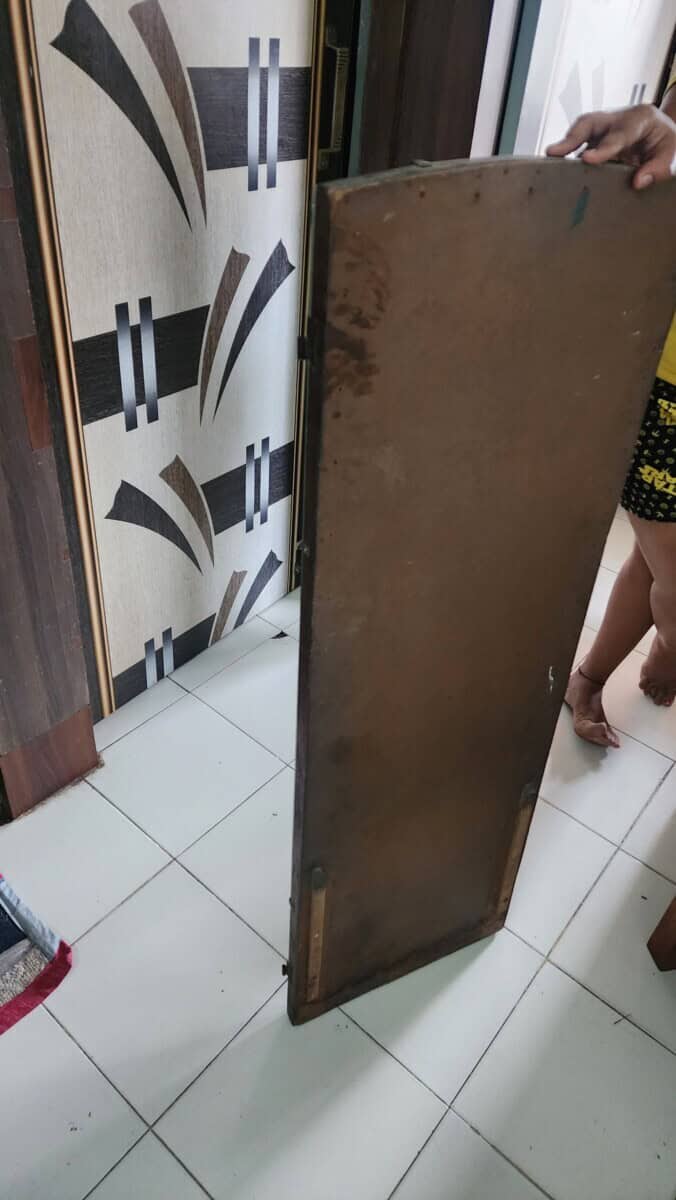 Wooden Support Mirror For Sale