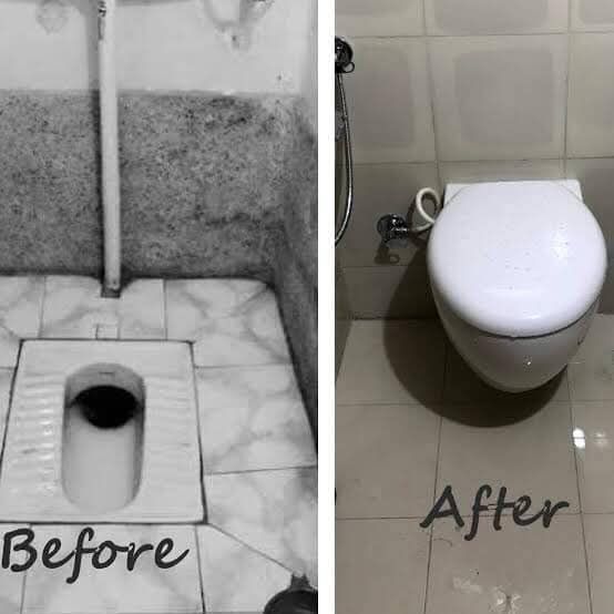 All work at the plumber