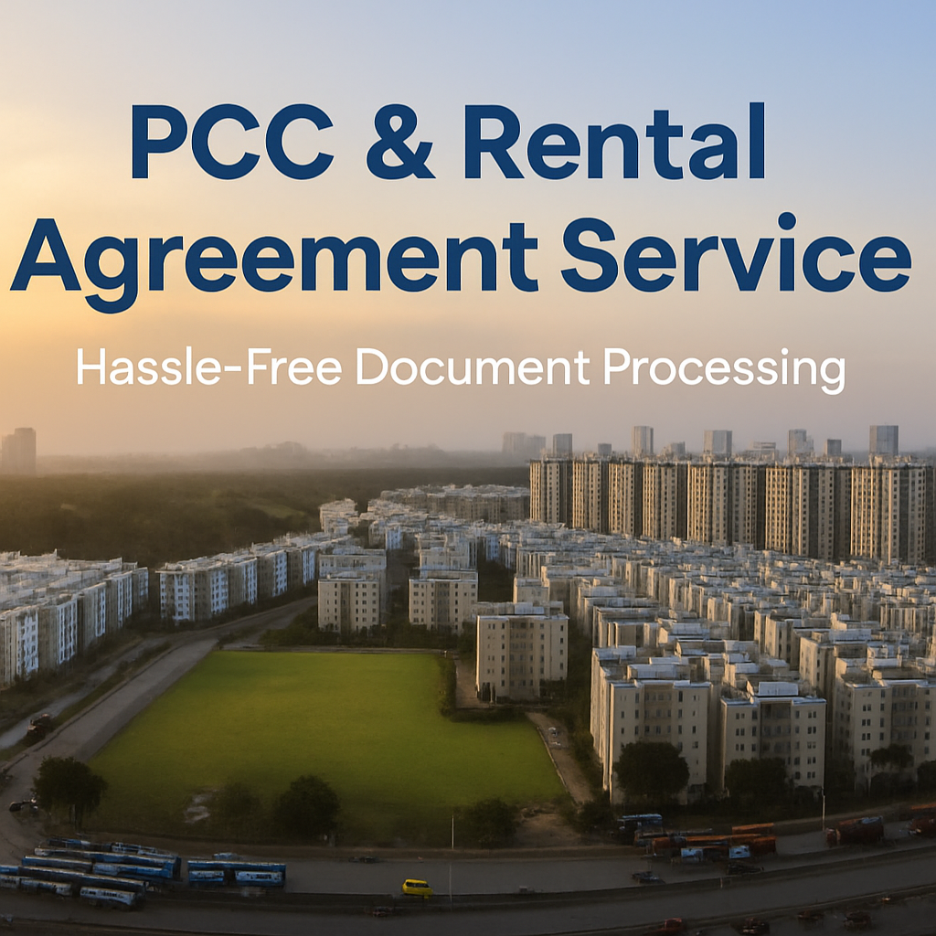 Shapoorji PCC Police Verification and Rental Agreement Service