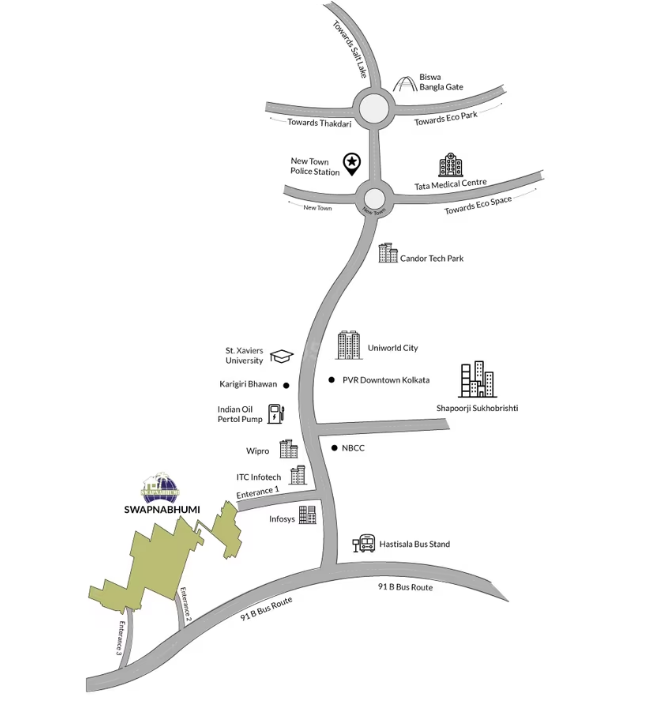 Swapnabhumi Township Plots in New Town Kolkata for Sale