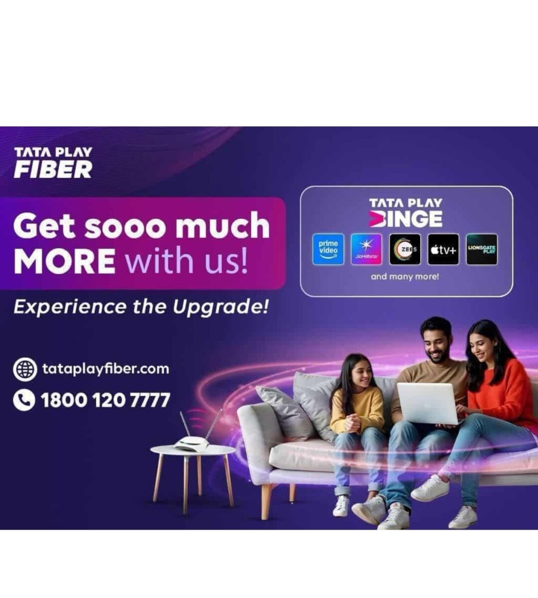 TATA PLAY FIBER BROADBAND SERVICE
