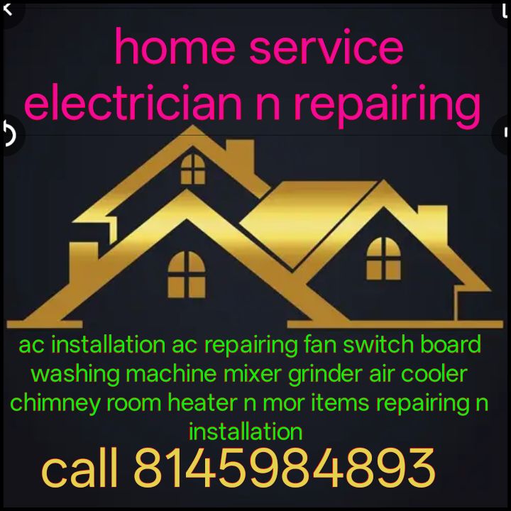 Home service electrician n repairing